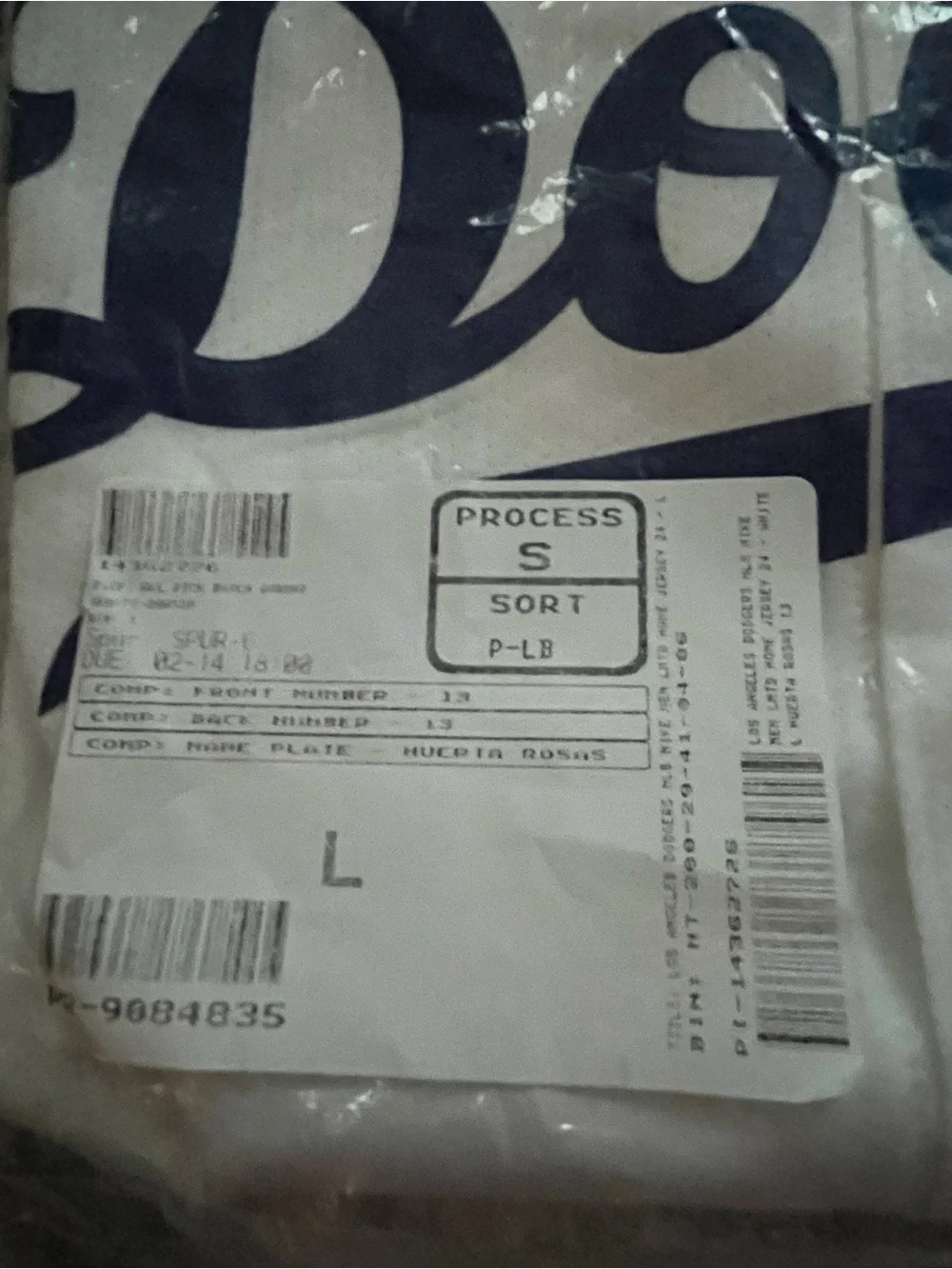 Nike men’s dodgers jersey